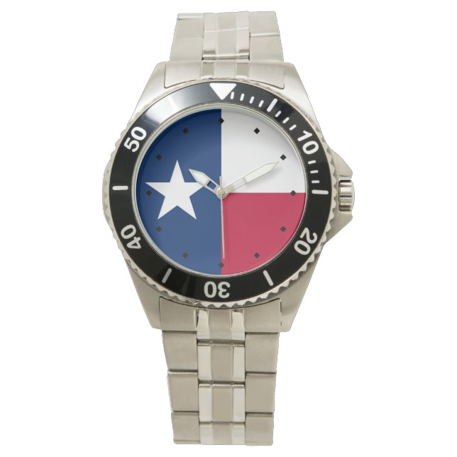 Texas Flag Watch (Front)