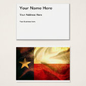 Texas Flag waving silk (Front & Back)