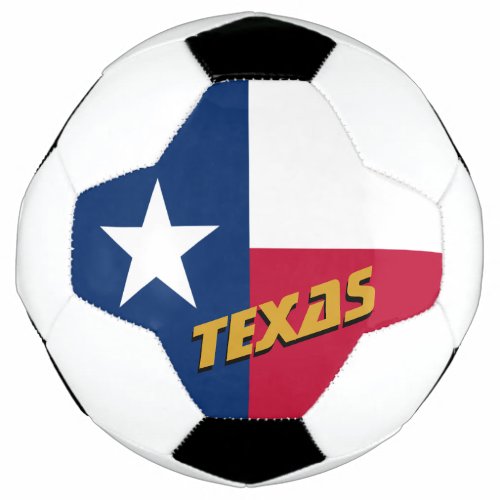Texas Football  Texas Flag  USA Sport Soccer Ball