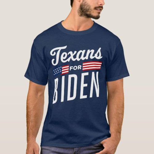 Texas For Biden 2024 T_Shirt