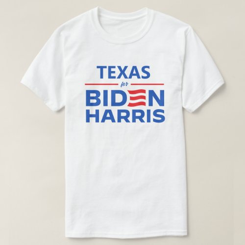 Texas for Biden Harris T_Shirt