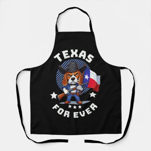 Texas forever apron