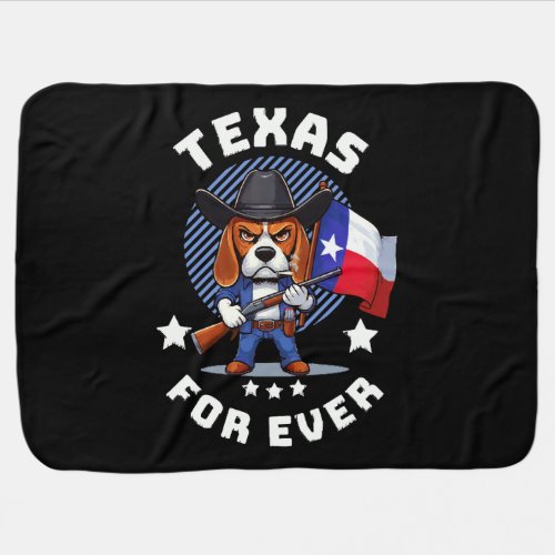 Texas forever baby blanket