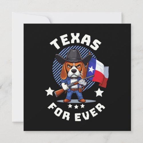 Texas forever invitation