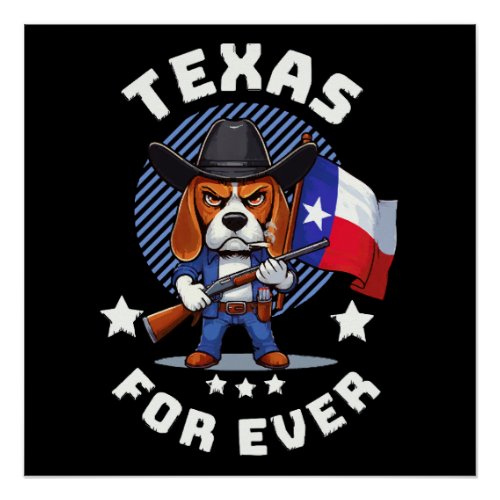 Texas forever poster