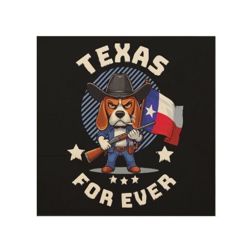 Texas forever wood wall art