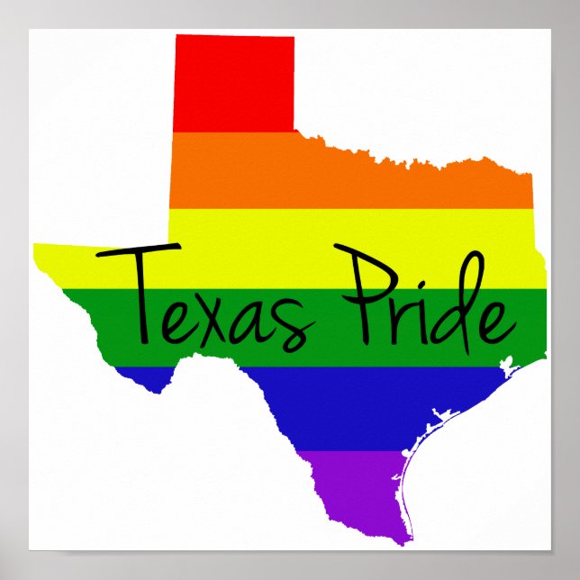 Texas Gay Pride Poster (Front)