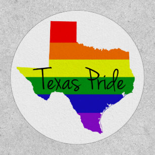 Texas Gay Pride Rainbow Patch