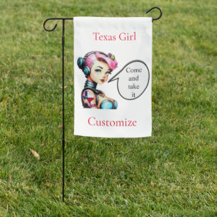 Texas Girl Thunder_Cove Garden Flag