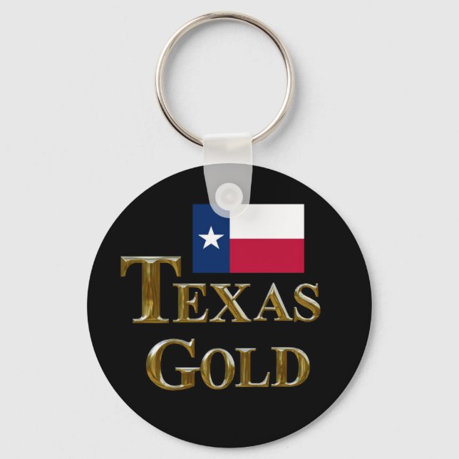 TEXAS GOLD KEYCHAIN (Front)