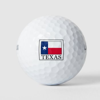 Texas Golf Balls by KellyMagovern at Zazzle