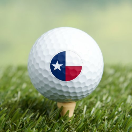 Texas Golf Balls state Flag  Patriots Golf Balls