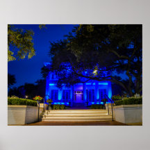 Texas Governor's Mansion Back the Blue