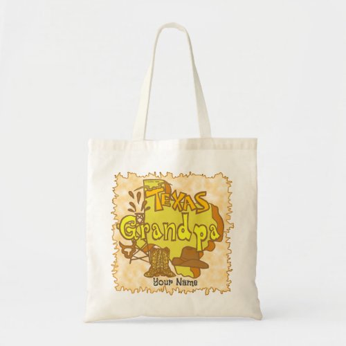 Texas Grandpa Tote Bag