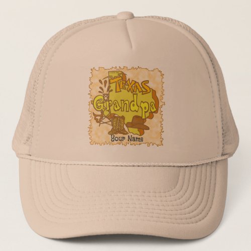 Texas Grandpa Trucker Hat