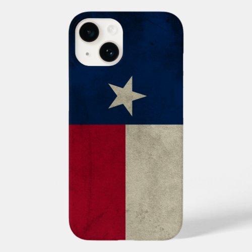 Texas Grunge_ Lone Star Flag Case_Mate iPhone 14 Case
