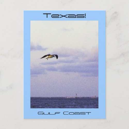 Texas Gulf Coast Postcard