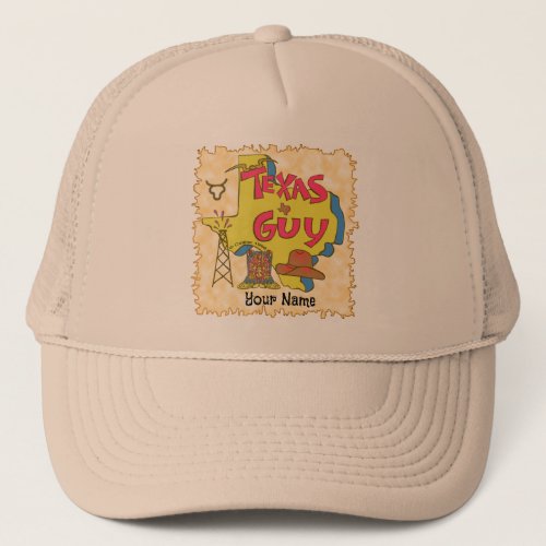 Texas Guy Trucker Hat