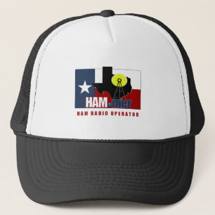 TEXAS HAM-MER AMATEUR RADIO OPERATOR TRUCKER HAT