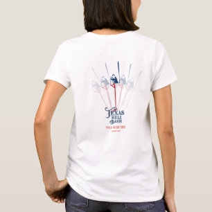 Texas Heli Bash Shirt design 2. Gray Shirt.