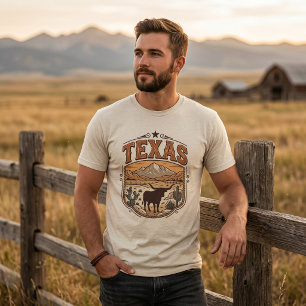 Texas Heritage Badge T-Shirt
