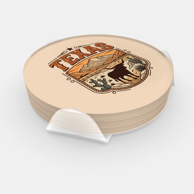 Texas Heritage Coaster Set (Set)