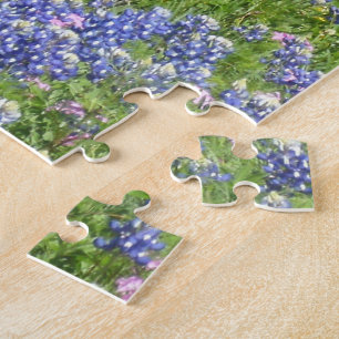 Texas Hill Country Bluebonnets Jigsaw Puzzle