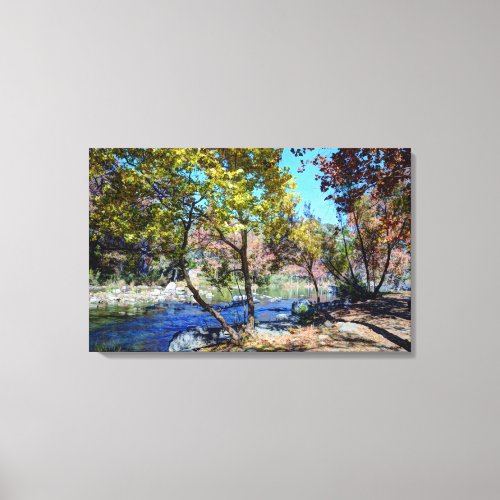 Texas Hill Country Canvas Print