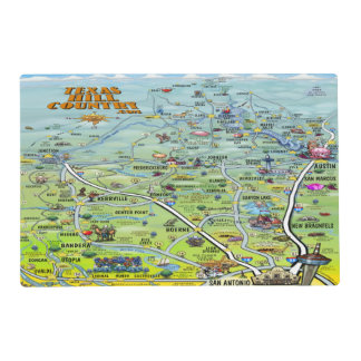 Texas Hill Country Placemat