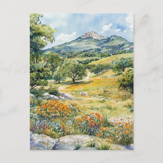 Texas Hill Country Postcard (Front)