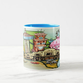 Texas Hill Country Two-Tone Coffee Mug