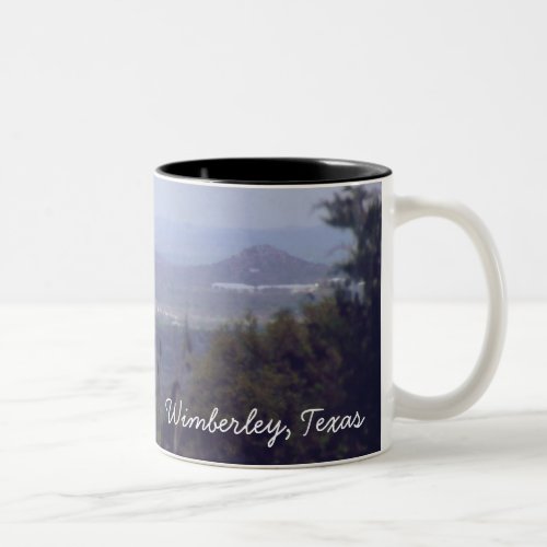 Texas Hill Country Two_Tone Coffee Mug