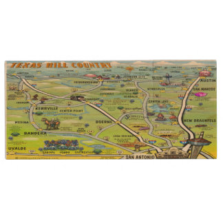 Texas Hill Country USB Wood USB Flash Drive