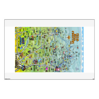 Texas Hill Country Wall Decal