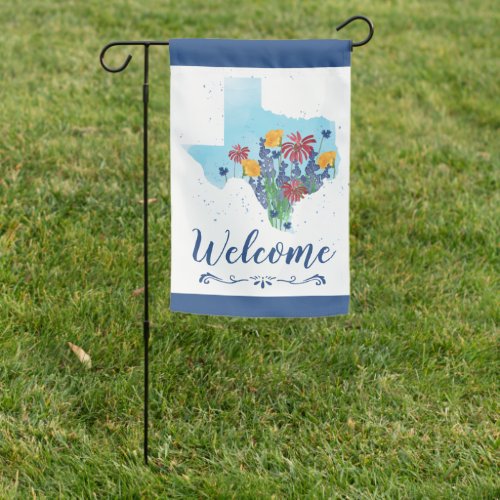 Texas Hill Country Wildflowers Garden Flag