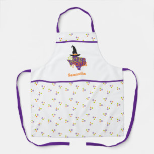 Texas Hocus Pocus Halloween Apron