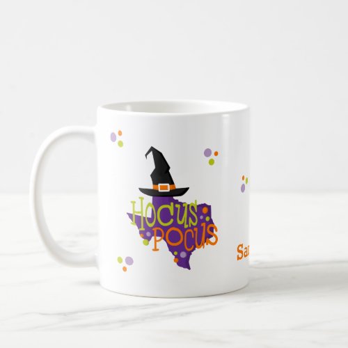 Texas Hocus Pocus Halloween Coffee Mug