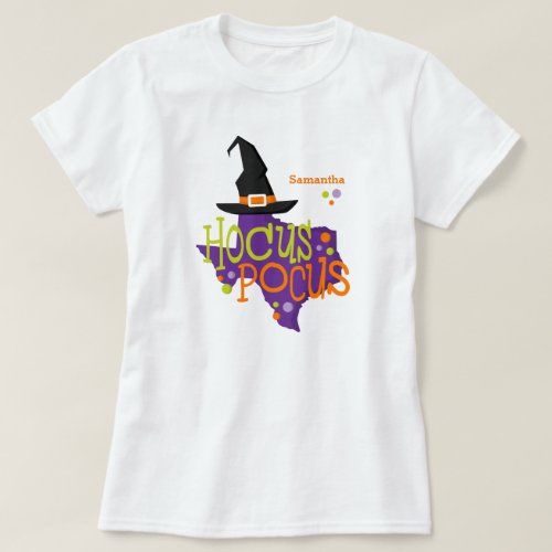 Texas Hocus Pocus Halloween T_Shirt