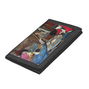 Texas Hold ‘em Poker Pirates Table Tri-fold Wallet