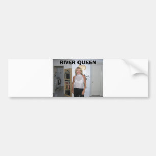 texas hold em, sept 2006 001, RIVER QUEEN Bumper Sticker