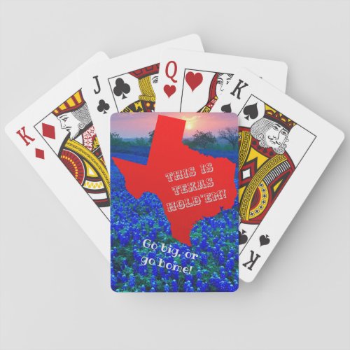 Texas Holdem Bicycle Playing Cards