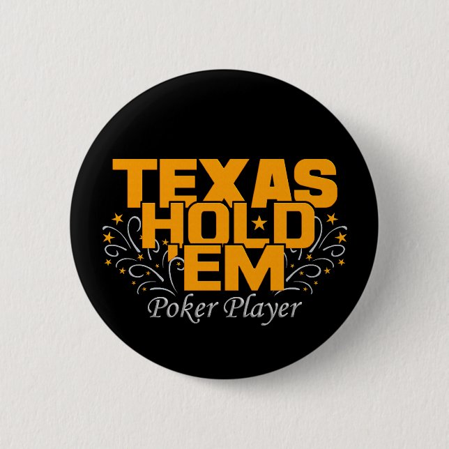 Texas Hold'Em Poker Button (Front)