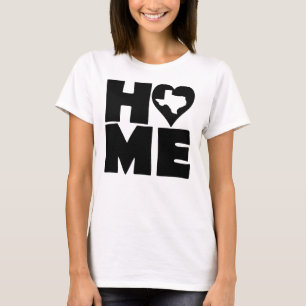 Texas Home Heart State Tees T-Shirt