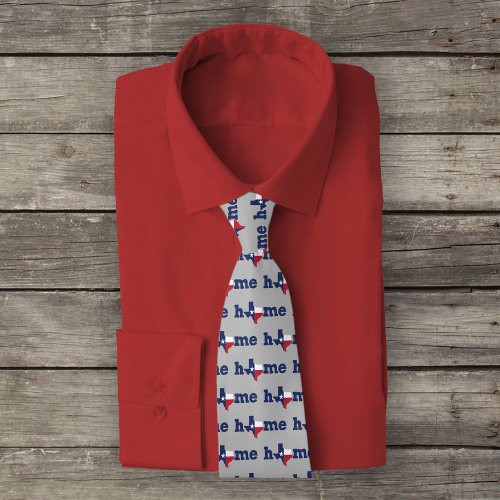 Texas Home _ Lone Star State Neck Tie