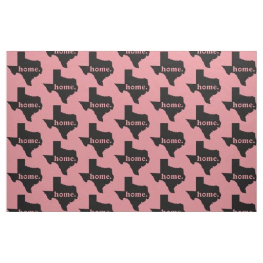 Texas Home TShirt Fabric