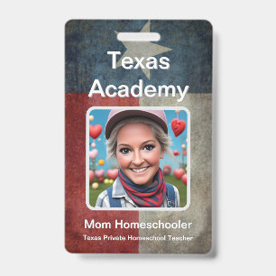 Texas Homeschool ID Badge