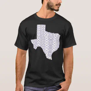 Texas Horned Frog Pattern T-Shirt