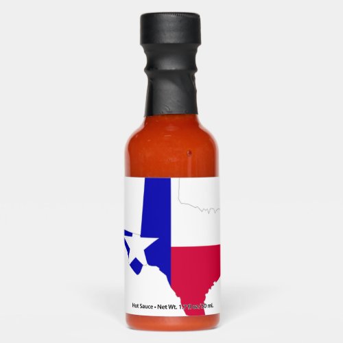 Texas Hot Sauce Bottle Favors