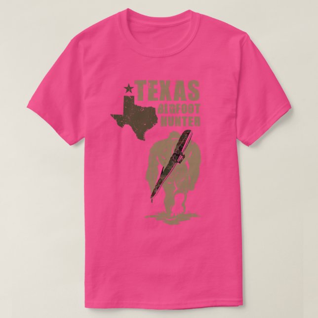 Texas Hunter Retro Vintage T-Shirt (Design Front)
