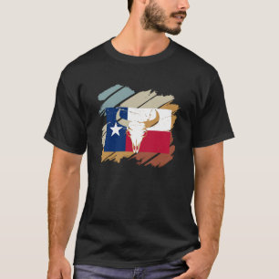Texas  Huston San Antonio Howdy Longhorn Rodeo Ala T-Shirt